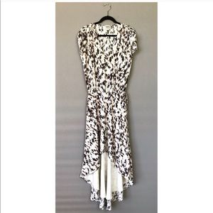 Stunning NWOT Haute Hippie Silk Hi-Lo dress
